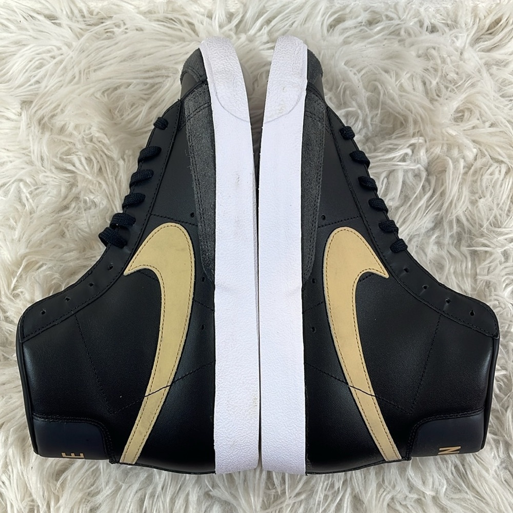 NIKE Blazer Mid '77 Vintage 'Black Sesame' Size 13 NEW - Picture 11 of 13